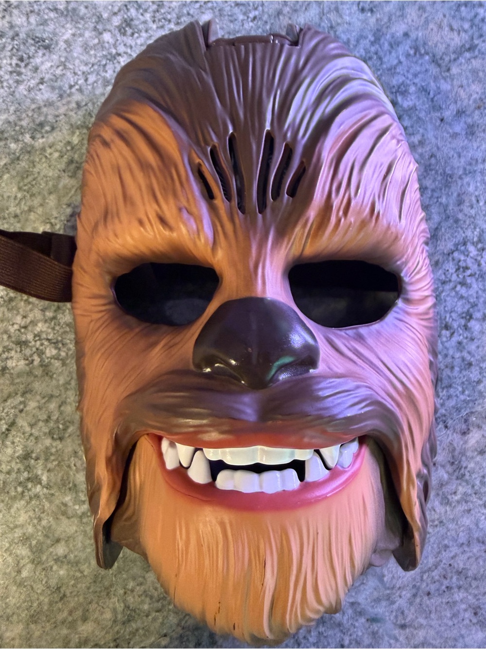 Hasbro Star Wars Chewbacca Electronic Mask B3226 2015 NO SOUND Costume Wookiee